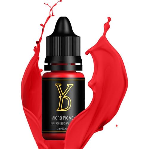 36 Colors Organic Liquid Semi Permanent Makeup Pigment For Lips