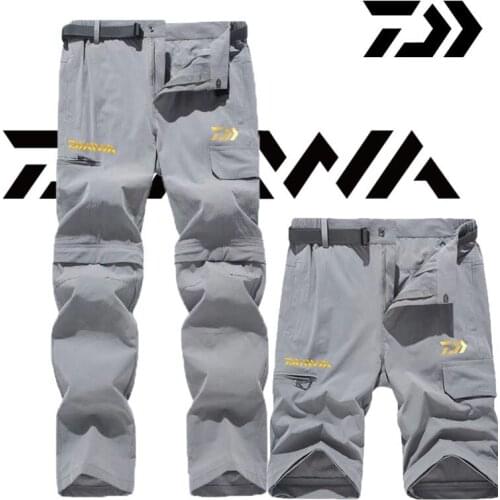 Daiwa Summer Mens Outdoor Sports Pants Anti-UV Quick-drying Pants Waterproof Breathable Mountaineering Camping Riding Fishing