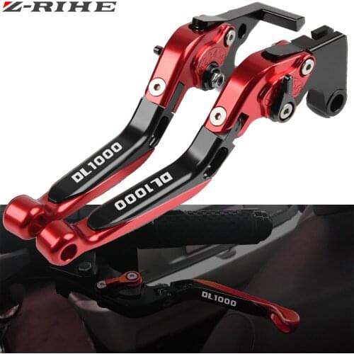 For SUZUKI DL 1000 DL1000 V-Strom 2002-2018 2017 2016 2015 2014 Motorcycle Accessories Folding Extendable Brake Clutch Levers