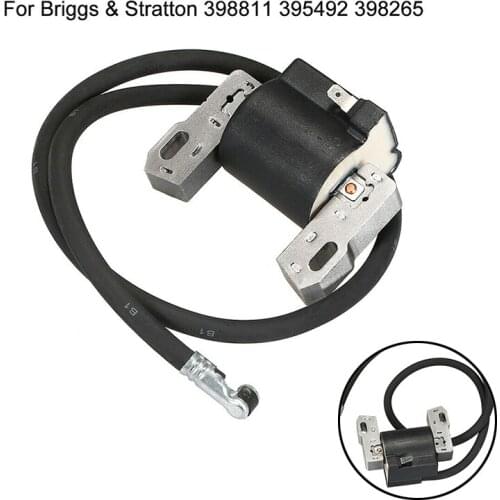 Replacement Ignition Coil Kit For Briggs Stratton 398811 395492 398265 Petrol/Gas Lawn Mower Strimmer Repair parts Accessories
