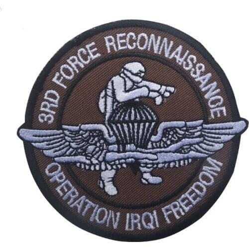 Vietnam War US Marines 3rd FORCE RECONNAISSANCE patch USA military 3rd FORECON patches US army Tactical badges for coat