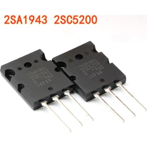 20pcs/lot 10 pair 2SA1943/2SC5200 TTA1943/TTC5200 High power audio power amplifier New original