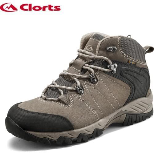 Clorts Mens Hiking Shoes Waterproof Military Tactical Boots Men Breathable Hunting Shoes Anti-slippery Mountain Shoes for Men