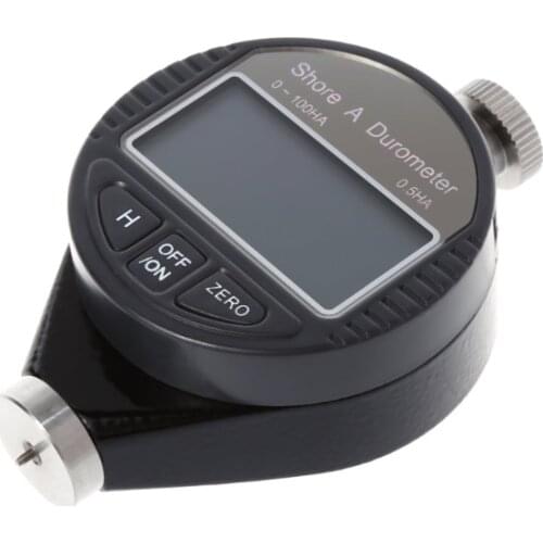 Digital Durometer Shore A Tester Rubber Hardness Meter 0~100HA For Plastic Leather Wax