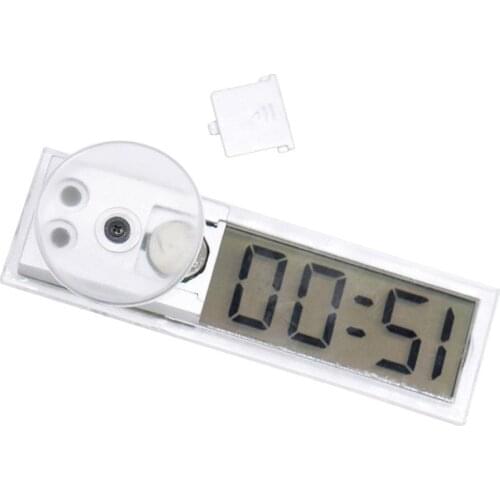 K-033 Car Truck Vehicle Suction Cup Electronic Digital Clock Time Display Device