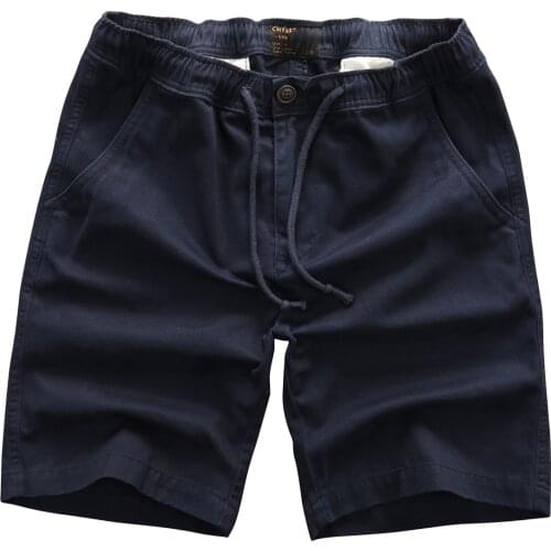 Summer new straight overalls mens sports and leisure five-point pants cotton shorts Cargo Shorts for Men