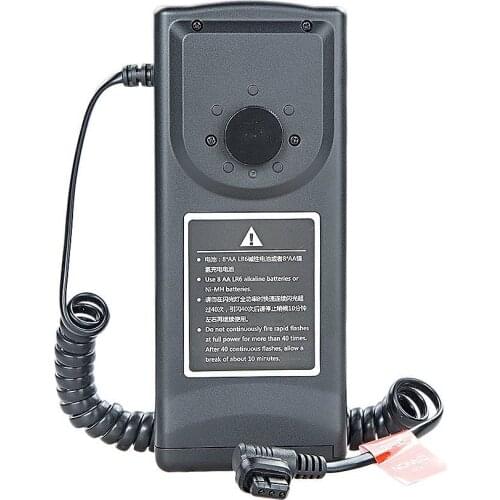 JINTU New 8AA Godox Flash External Battery Pack CP-80 For Canon 580EX II 580EX 550EX 600EX MR-14EX MT-24EX TT685 TT600 speedlite