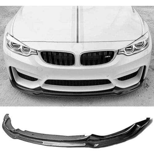 Carbon fiber Front Bumper Lip Fit For BMW F8X M3 M4 B256