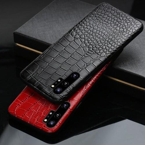 Luxury Genuine Real Leather Phone Case For Samsung Galaxy S20 Ultra A51 A10 A30 A40 A50 A70 Note 10 S8 S9 S10 Plus Back Cover