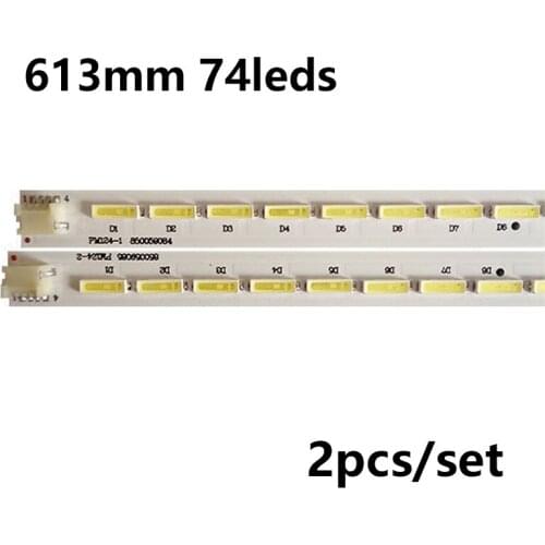 LED Backlight strip CHGD55LB01 CHGD55LB02-LED7020_V0.1 for 3D55B4500i 3D55B4000i 3D55B5000i 50058084 850059085 M550F12-D1-L