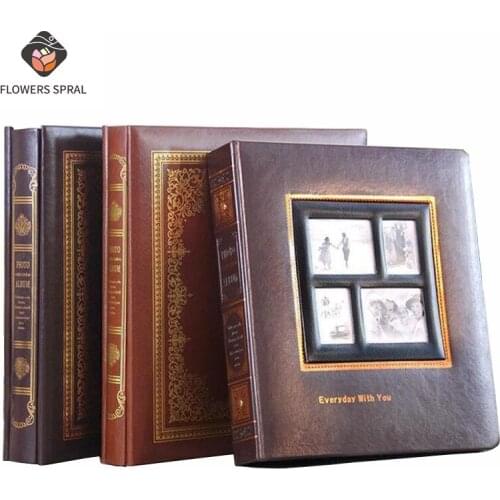 Creative 6-Inch Insert Album 500 Large-Capacity 6-Inch Photo Album Family Gathering Photo Album Christmas Gifts Hot Sale