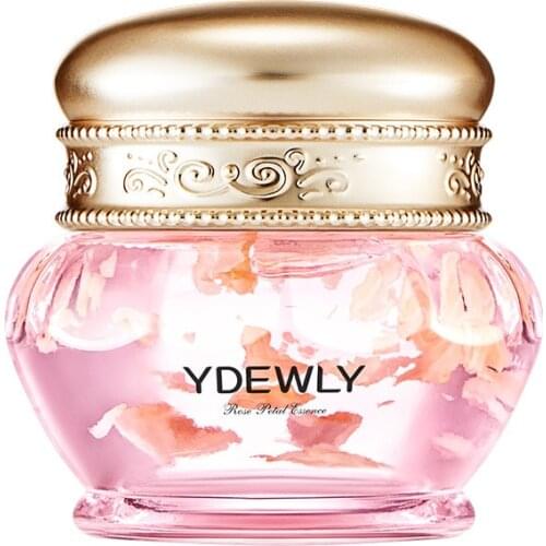 No Wash Rose Petal Sleeping Mask Cream Essence Moisturizing Night Cream Anti Aging Anti Wrinkle Nutrition Face Mask