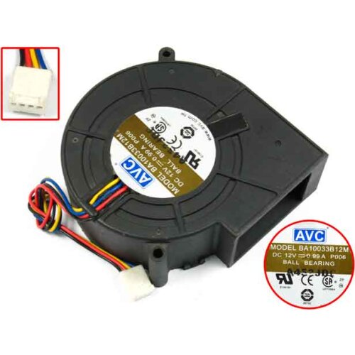 AVC BA10033B12M P006 DC 12V 0.99A 97x94x33mm Server Blower Fan