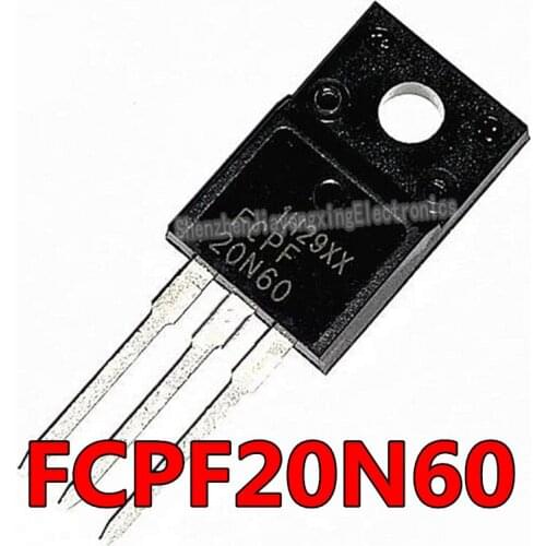 10pcs/lot 20N60C3 FCPF20N60 20N60 P20NM60FP TO-220F In Stock