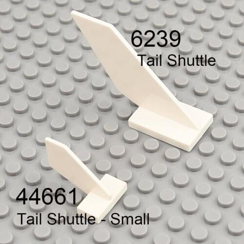 10pcs High-tech big Tail Shuttle 6239 and Small 44661 tail 2340 Building Blocks Parts DIY Construction Classic Brand gift Toy