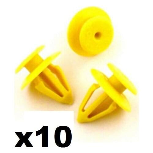 10x For Audi Trim Clips, for Seat Back Cover & Rear Spoilers, TT, A1, A3, A6, A8, Q5