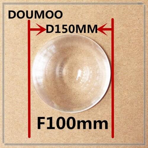 4 pcs / lot free shipping Plane magnificat fresnel lens Diameter 150 mm Focal length 100 mm lens diy plastic fresnel lens