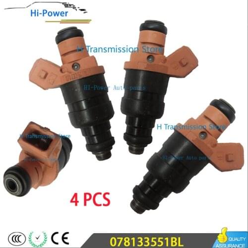 4 PCS ORIGINAL fuel injector nozzle for AUDI ALLROAD C5 A6 2.7 2003 03 OE No. 078133551BL