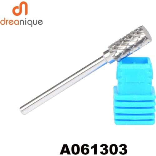 5pcs/lot A061303 tungsten carbide A cylinder 6*13mm rotary burr file cutter grinding and abrasive tools 3mm shank milling bits