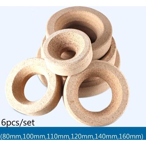 6 pieces/set) Cork flask holder Round bottom flask base Laboratory bottle base ( 80/100/110/120/140/160mm)