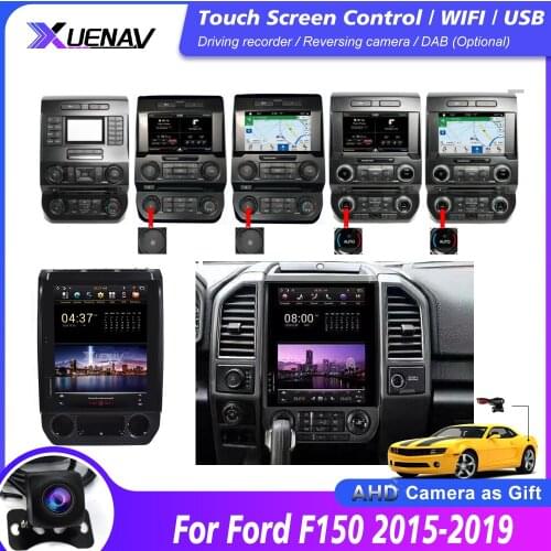 Car Radio Player For Ford F150 2015 2016 2017 2018 2019 car SYNC Manual auto system radio Stere Multimedia GPS Navi with carplay