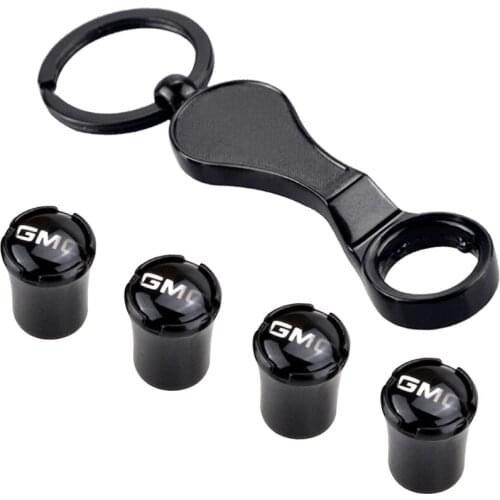 Car Accessories Wheel Tire Valve Stem Caps Air Cover Decoration For GMC Sierra Yukon Savana Terrain Acadia Canyon Envoy Safari