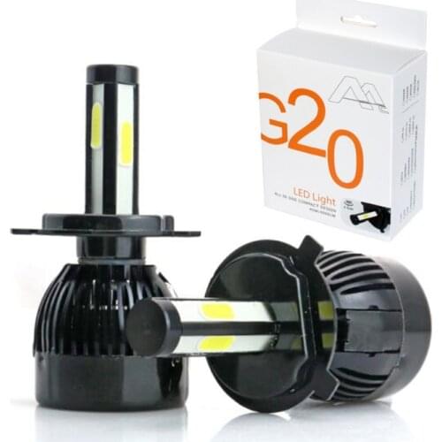 Car Headlights G20 H4 H7 H8 H9 H11 9005 9006 9012 8000LM 6000K 80W COB chips Auto led Headlamp Motorcycle lamps