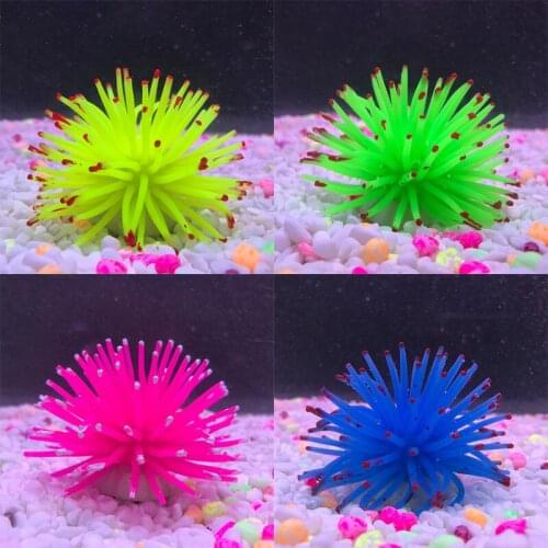 Decorative Simulated Aquatic Weed Aquarium Accessories Fish Tank Decorations Acuario Tools Aquario Ornaments Spots Sea Urchin