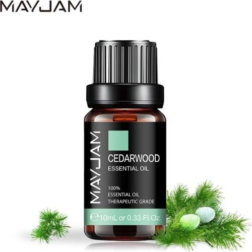 10ml Cedarwood Essential Oil Pure Natural Essential Oils Vetiver Citronella Ylang Ylang Diffuser Aroma Oil for Hair Care