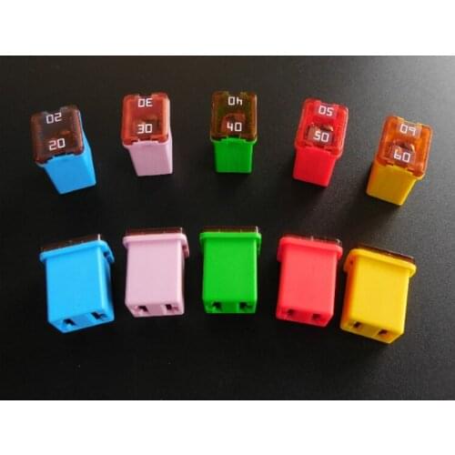 Square car fuse box 58V short number 20~60A