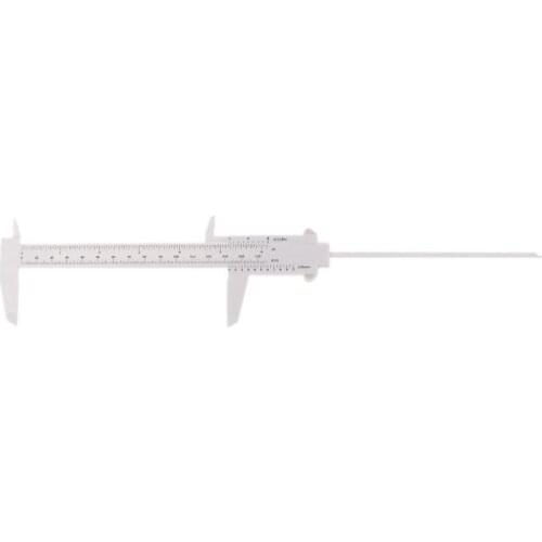 Best Match 0-150MM Plastic Vernier Caliper Microme​ter Guage Daily Tool