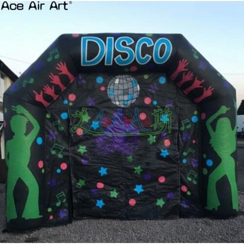 2021 Widnes, Runcorn Diameter 6m Custom Printed Personalized Pattern Inflatable VIP Nightclub Hire Igloo Party Disco Tent