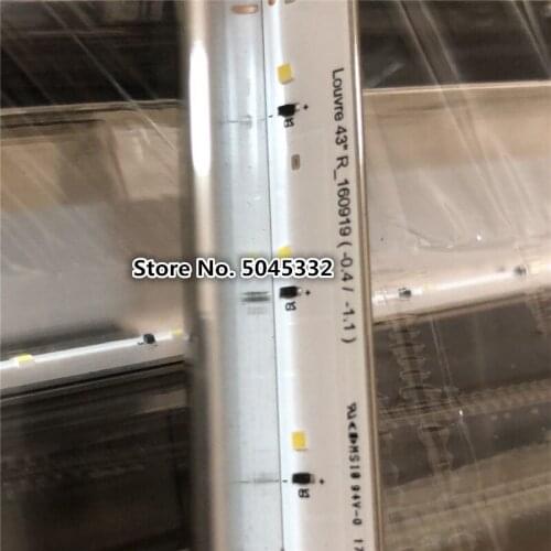 New 5set=10 PCS 25LED 445mm LED backlight strip for Samsung Louvre 43" R L_160919 BN96-9723A 9722A BN96-09723A 09722A