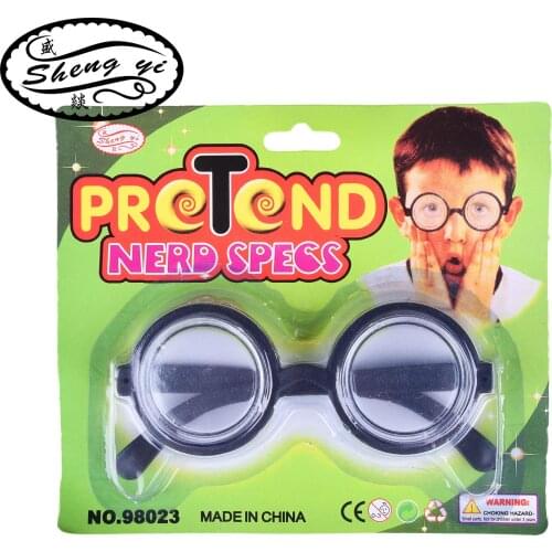Novelty Toys Tricky Funny Myopia Glasses Party Bar Funny Joke Accessories Props Halloween Ball Decoration Children’s Gifts