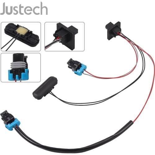 Justech New Tailgate Boot Release Opening Switch 13422271 for Opel Vauxhall Meriva B 2010 Car Trunk Lock Switch Accessories Kit