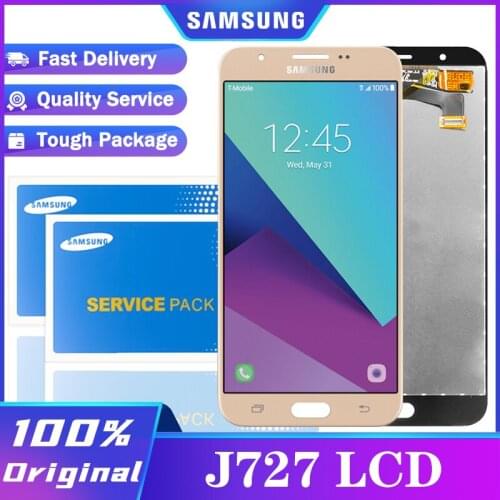 Original Display for Samsung Galaxy LCD J7 J727 SM-J727P J727V J727A Phone LCD Touch Screen Digitizer Assembly Repair Parts