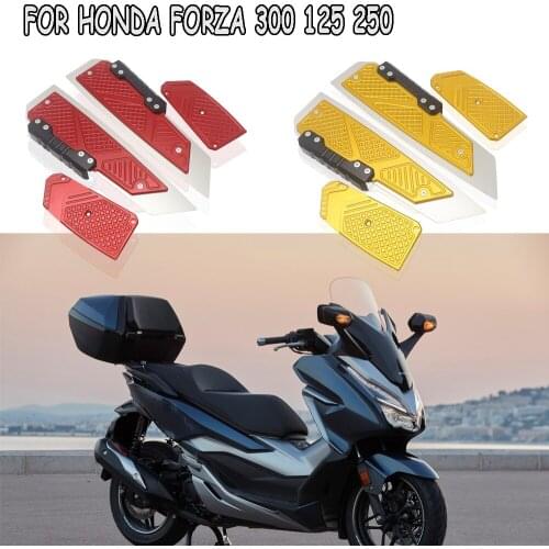 Anti-skid foot pedal scooter modification is suitable The new For Honda Forza300 component MF13 FORZA 300 125 250 2018-2019