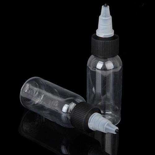 10 Pcs 30ml Empty Bottles Tattoo Ink Pigment Body Art Drawing Making Tool Set Great to store tattoo ink, pigment, green soap