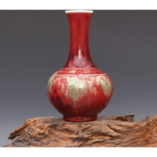 Qingkangxi Festival HY Beauty Drunk Hair Mouth Tummy Bottle Antique Porcelain Antique Antique Porcelain Old Goods Collection