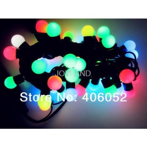 Christmas Lights Wedding Decoration LED Ball String 50 LED String Lights 5M 220V EU Plug
