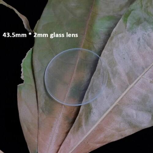 43.5mm x 2mm glass lens ,suitable for HS-802 flashlight