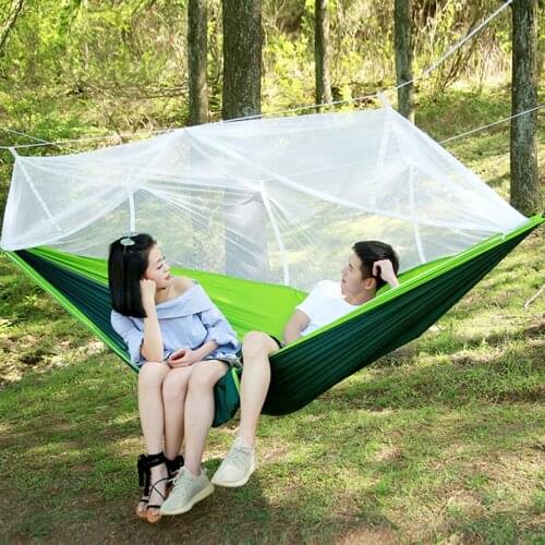 Ultralight Hammock Go Swing Mosquito Net 1-2 Person Sleeping Bed Outdoor Hunting Camping Tent Portable Camping Garden Hammock