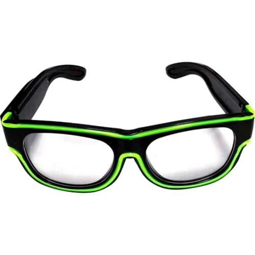 LED Glasses Light Up Glasses Glow Glasses Neon Glasses For Parties Festival Christmas Halloween Carnival Music Festivals