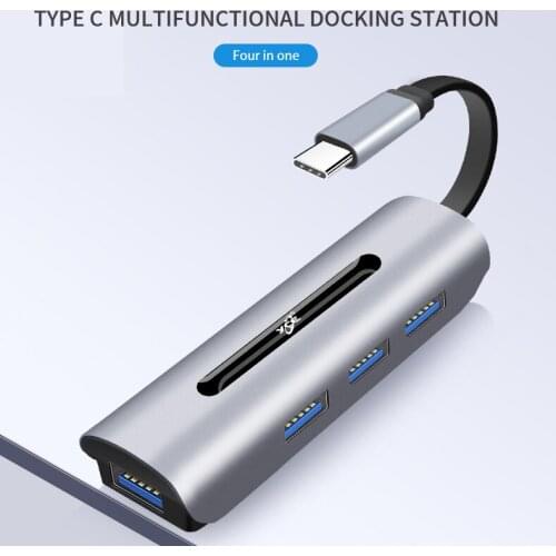 TYPE-C Converter HDMI 4K HD PD Charging PORT USB3.0 INTERFACE NATURALLY Expansion Docking D WITH MACBOOK Aluminum Alloy Material