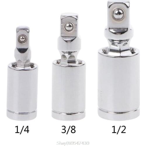 1/4\" 3/8\" 1/2\" Universal Joint Set Ratchet Angle Extension Bar Socket Adapter Manual and Pneumatic 360 Rotary Adapter N13 20