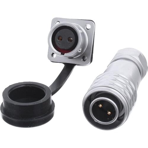 WEIPU SF12 SF1210/P+SF1213/S Waterproof Aviation Connector M12 2pin 3 4 5 6 7 9 Pin Power Adapter Screw Threaded Quick Connect