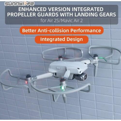 Propeller Guards with Landing Gears Anti-collision Shielding Rings for DJI Air 2S / Mavic Air 2 Propeller Guards Landing Gear