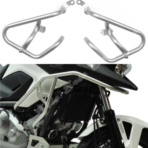 New Motorcycle Engine Guard Crash Bar Protection For Honda NC750X NC750S NC700X NC700S 2012 2013 2014 2015 Silver