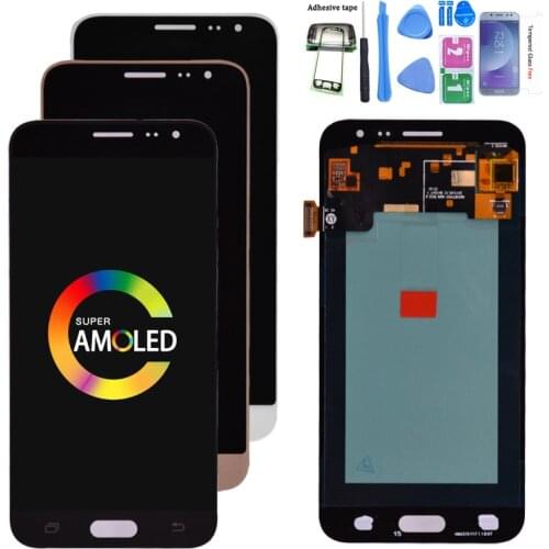 100% Original Super Amoled For Samsung J3 2016 J320 J320F J320H J320M J320FN LCD Display With Touch Screen Digitizer Assembly