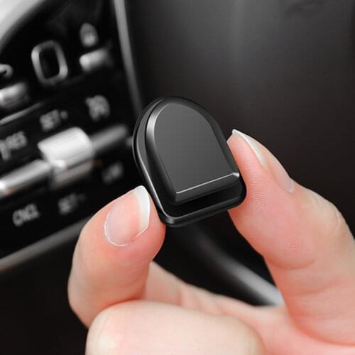 3*2.1cm 5pcs/set of Car Multifunctional Storage Small Hooks Creative Car Sticking Style Hooks Compact and Does Not Take Up Space